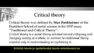 Ideologické kořeny Nové levice - Marx, Lukács, Gramsci, Marc