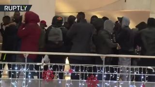 Protest Afričanov v Paríži