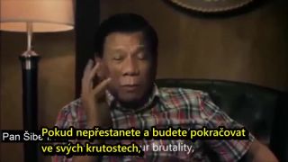 Rodrigo Duterte přeje veselé Vánoce