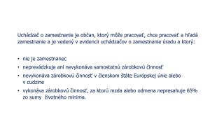Aj uchádzač a  záujemca o zamestnanie sa môže rekvalifiko
