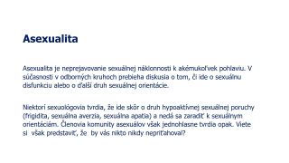 Sexuálne orientácie, o ktorých existencii nemáte ani tušeni