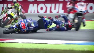 Zopár pádov z Moto GP v roku 2017