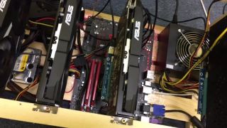 Môj Ethereum mining rig