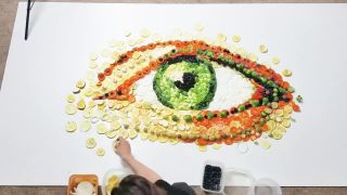 Zelenina ako umelecké dielo (Veggie art)