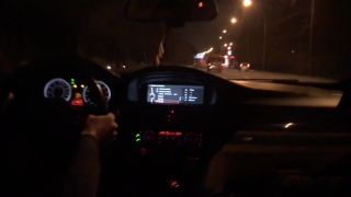 Divoka nočna jazda v BMW M3 E92