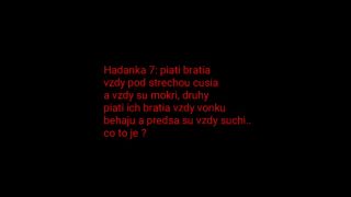 Hadanka od J #7
