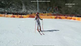 Víťazstvo Ester Ledeckej v SUPER - G slalome na ZOH 2018