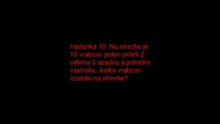 Hadanka od J #10