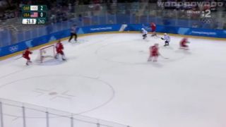 RUS : USA - hokej 17.2.2018 (góly)
