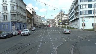 Tramvají z Radlic na Palačák