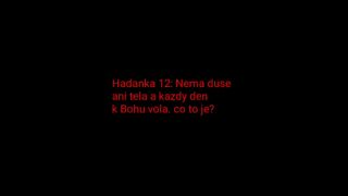 Hadanka od J #12