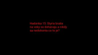 Hadanka od J #15