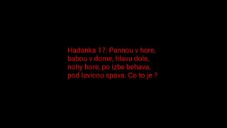 Hadanka od J #17