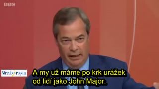 Nigel Farage o Brexitu:Věděli jsme,pro co hlasujeme!