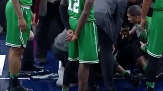 Nepríjemný pád v NBA