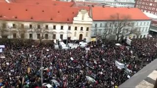 Veľký protikorupčný pochod v Bratislave (9.3.2018)