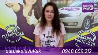 Autoškola VaV - referencia Natália