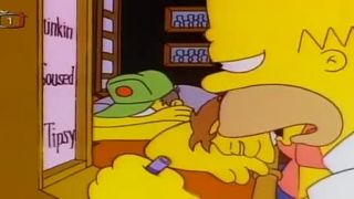 Simpsonovi - Boris Jelcin alkoholtester