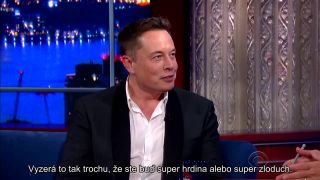 Elon Musk je zloduch! (Stephen Colbert šou)