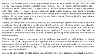 Odpoveď americkému veľvyslancovi od alternatívneho novinára