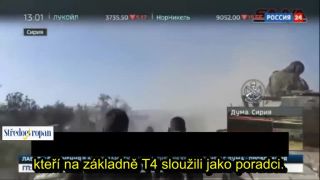 Ruská reportáž o útoku Izraele na syrskou základnu