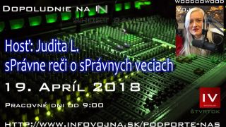 SPrávne reči o sPrávnych veciach s Juditou L. (short sample)