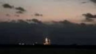 Štart a let amerického raketoplánu