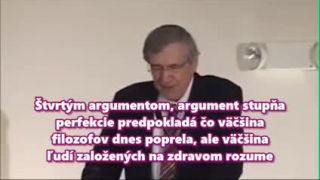 PhDr. Peter Kreeft na tému "Existencia Boha"