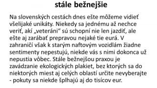 Povinnosti a doklady v medyinarodnej autodoprave
