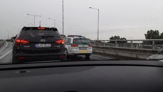 Príkladné striedavé/zipsové radenie v Bratislave