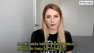 Úryvek z vysílání Lauren Southern po zadržení Tommyho Robinsona