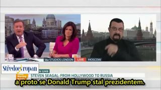 Steven Seagal o Trumpovi a vztazích USA s Ruskem