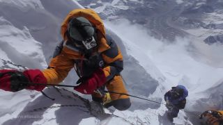 Posledné metre výstupu na Everest