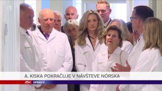 Prezident navštívil Nórsko