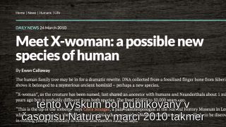 DNA VÝSLEDKY TROJPRSTEJ MÚMIE SK TITULKY