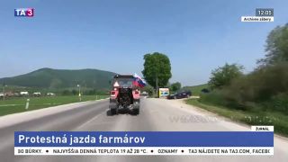 Farmári chystajú protestnú jazdu do Bratislavy