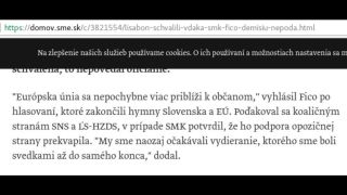 Alternatíva podporuje Harabína a klame pri jeho obhajobe