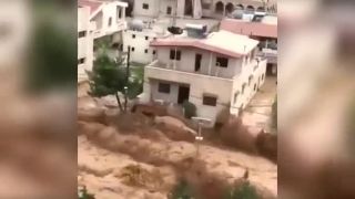 Blesková povodeň v Libanone