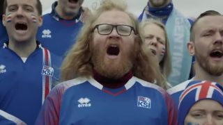Islandskí futbaloví fanúškovia a MS v Rusku