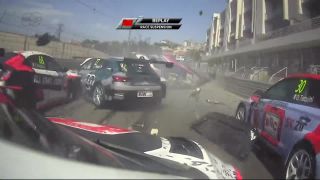 Masová havária na pretekoch WTCR (Portugalsko)