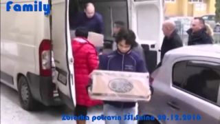 Zbierka potravín SŠI Snina 20.12.2016