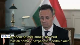 Maďarský ministr Péter Szijjártó o migraci pro Breitbart