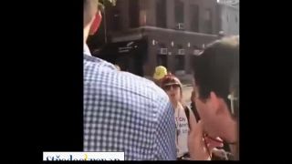 Antifa obtěžovala pravicové politiky v americké Philadelphii