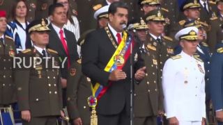 Ochranka Venezuelského prezidenta Madura