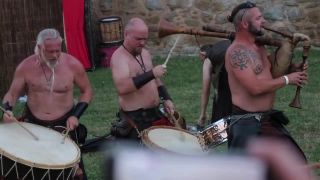 Vystúpenie kapely Prima Nocta na festivale stredovekej hudby