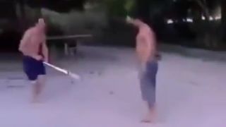 1 nohý súboj s barlemi