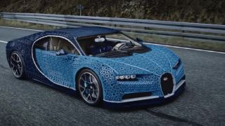 Bugatti Chiron z LEGO stavebnice