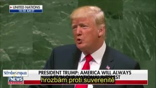 Donald Trump na Valném shromáždění OSN
