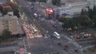 Čo sa stalo v Bratislave? Ufo preletelo Slovenskom... 15 sec vid