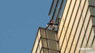 Francúzsky spiderman v Londýne